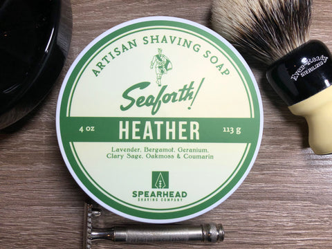 Seaforth! Heather Shaving Soap (Highland Update)