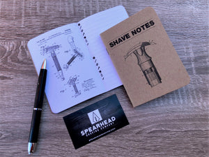 Introducing Shave Notes - Shave of the Day Notebooks