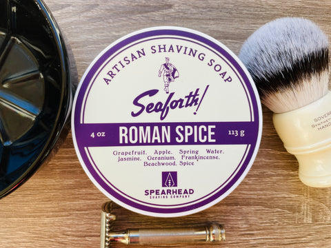 Seaforth! Roman Spice Shaving Soap [Highland Base]
