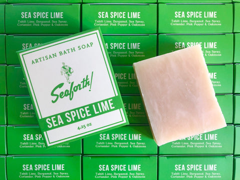Seaforth! Sea Spice Lime Bath Soap